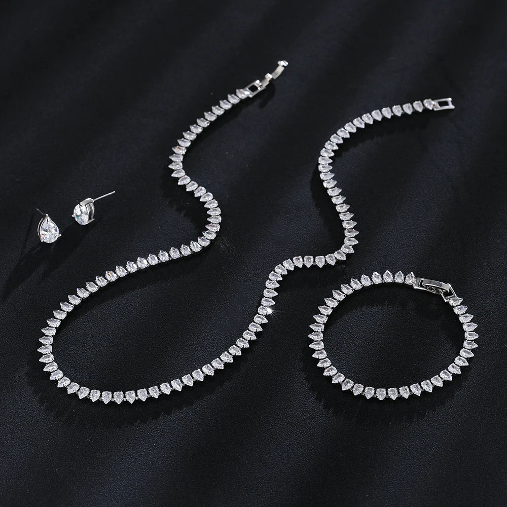 Riviera Necklace, Bracelet and Earring Set