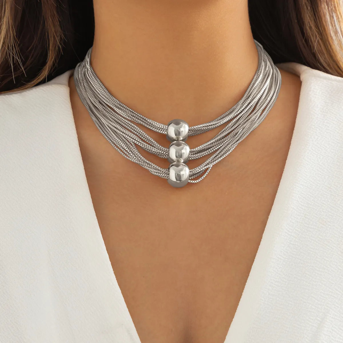 Multilayer necklace