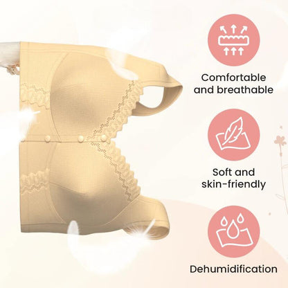 Front Closure Breathable Bra