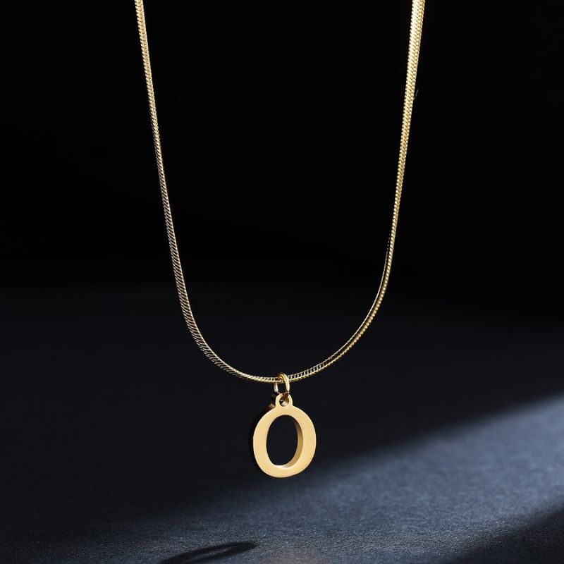 Initial Pendant Necklace