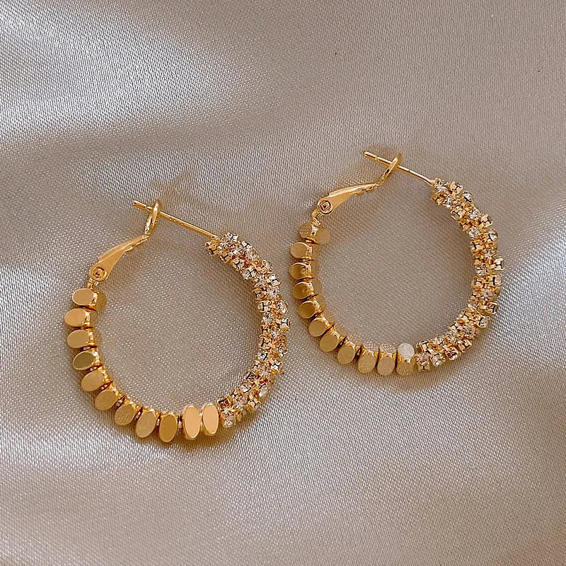 Finny hoop earring