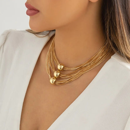 Multilayer necklace