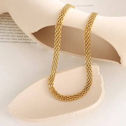 18k Gold Plated Chain Necklace