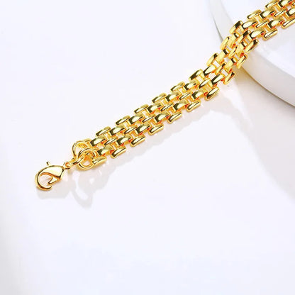 Golden Link Bracelet