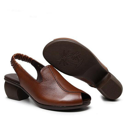 Women's Orthopedic Sandal in Noble Leather - ComfortPlus