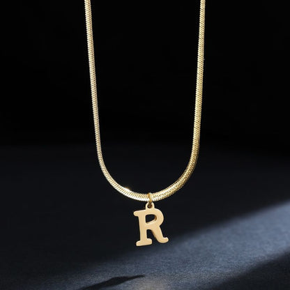 Initial Pendant Necklace