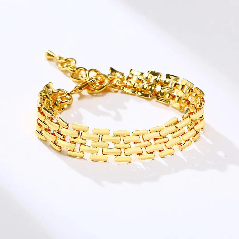 Golden Link Bracelet