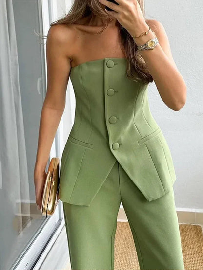 Sophisticated 2-piece Women's Set