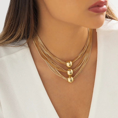 Multilayer necklace