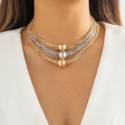 Multilayer necklace