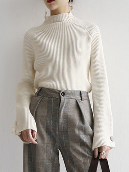 Minimalist Plain Sweater