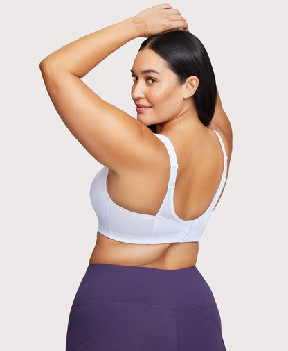 Seamless Sports Bra White