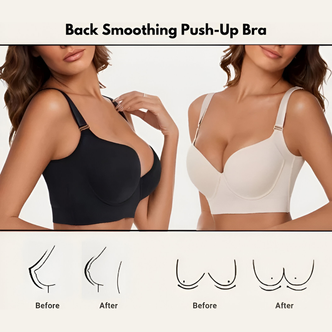 Back Smoothing Push-Up Bra