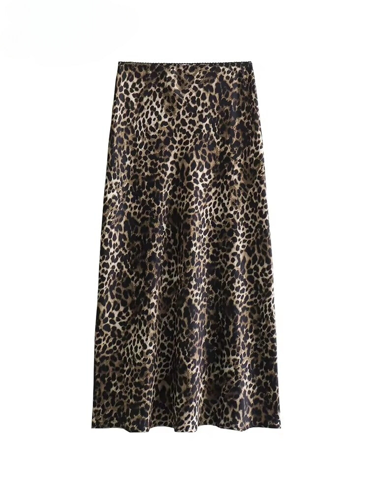 Vintage Leopard Skirt