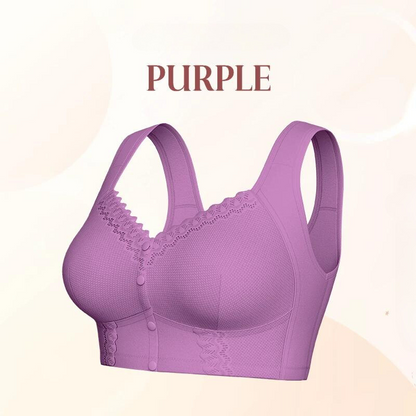 Front Closure Breathable Bra