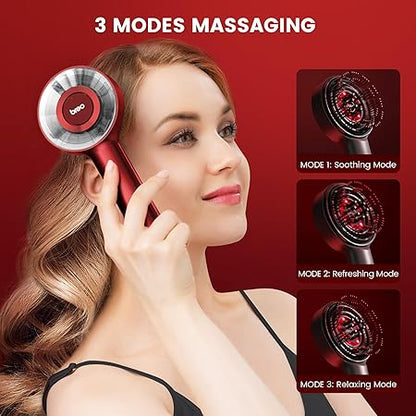 Hair Scalp Massager & Oil Applicator Hair Rejuvenation Device