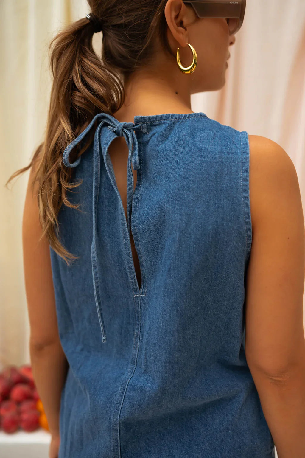 Short Denim Dress