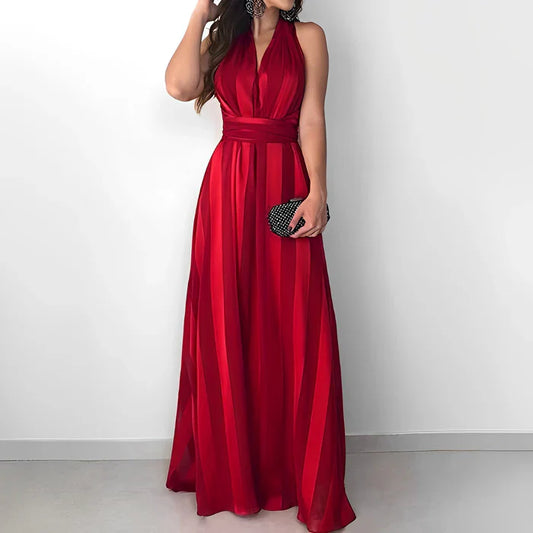 Sophisticated Sleeveless Long Dress