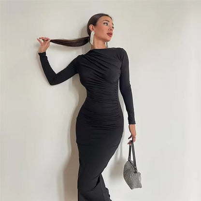 Elegant Long Bodycon Dress