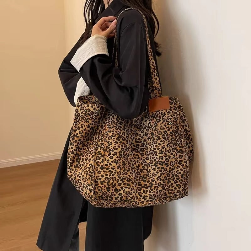 Vintage Leopard Bag