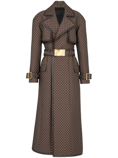 Luxury Overcoat With Belt