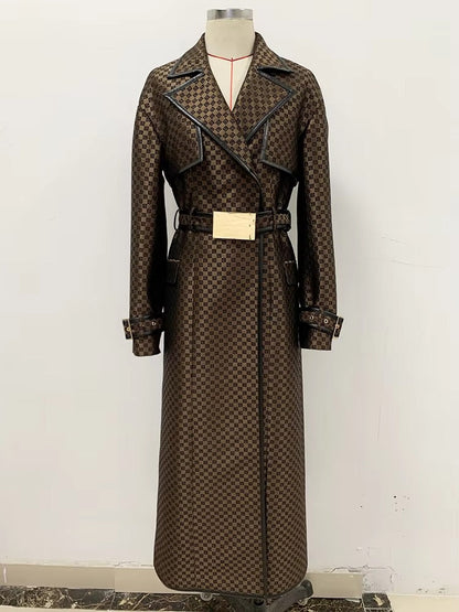 Luxury Overcoat With Belt