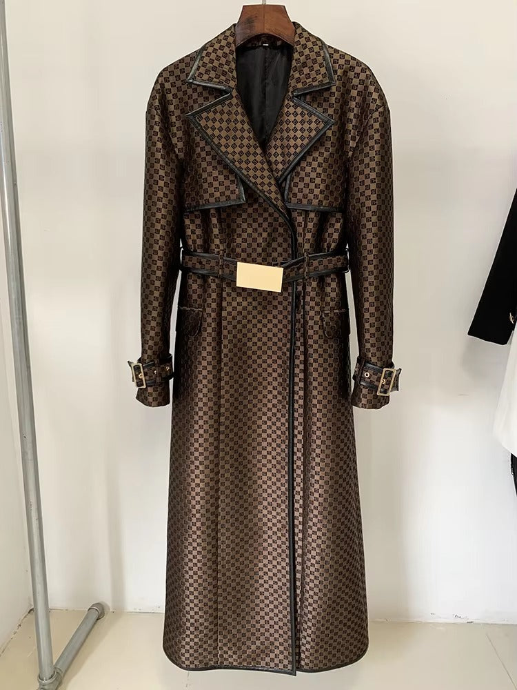 Luxury Overcoat With Belt