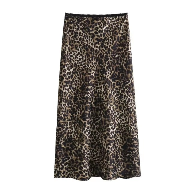 Vintage Leopard Skirt