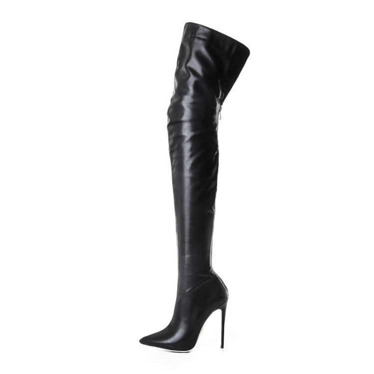 Legitimate leather long boots - Over Caterine