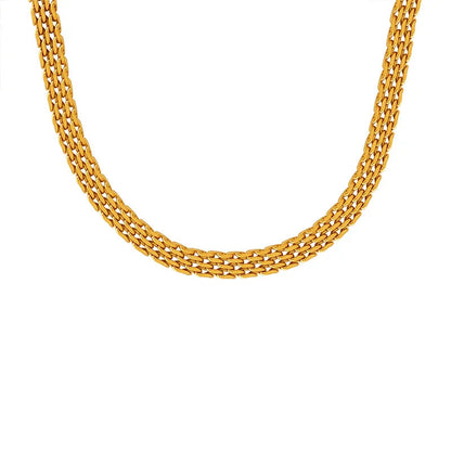 18k Gold Plated Chain Necklace