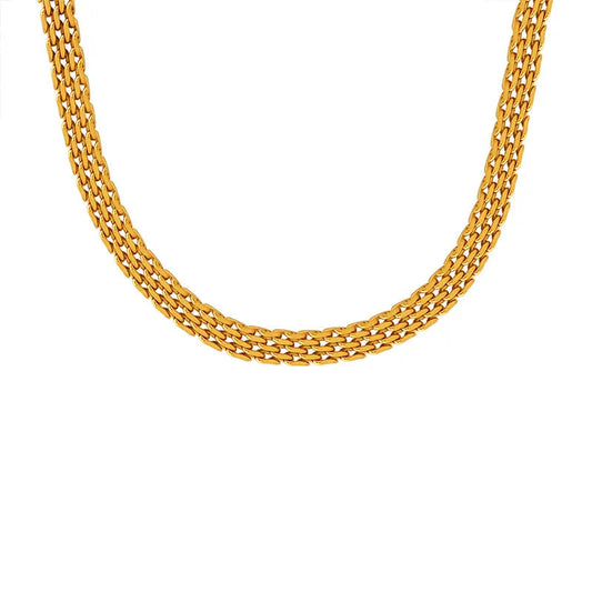 18k Gold Plated Chain Necklace