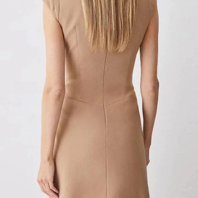 Elegant Women's Khaki Dress