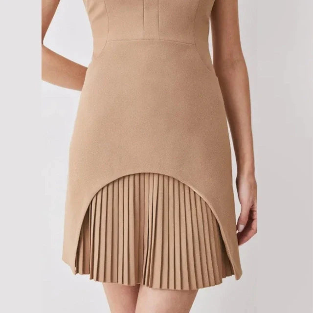 Elegant Women's Khaki Dress