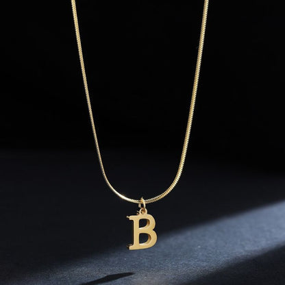 Initial Pendant Necklace