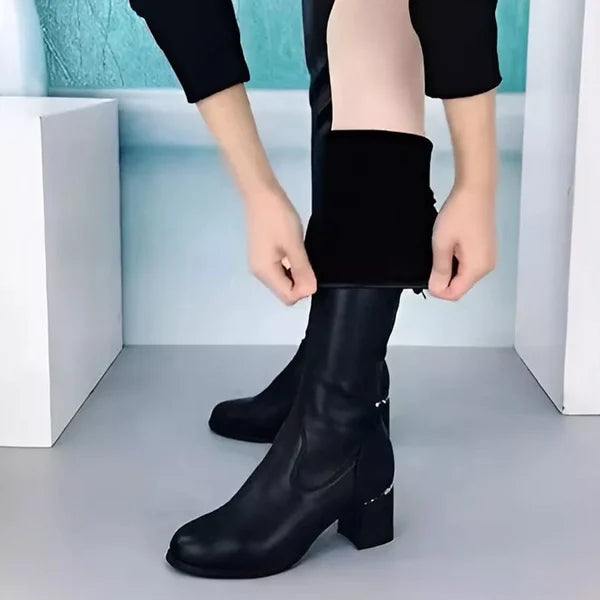 Eco-leather Over Elegance Boot