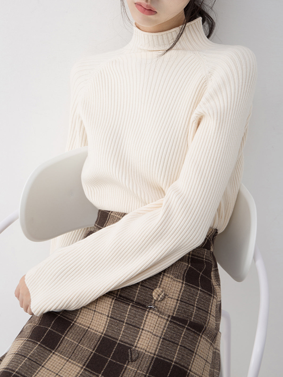 Minimalist Plain Sweater