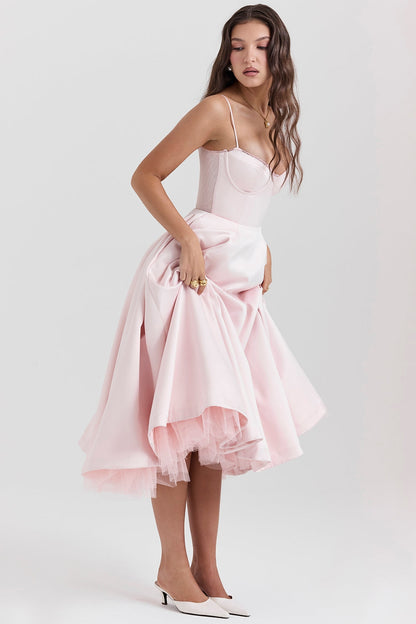 Cindi Tulle Midi Dress