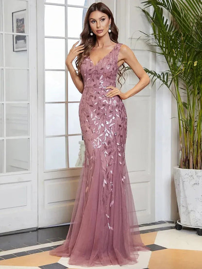 Long and Elegant Party Dress