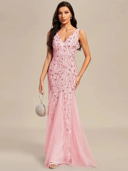 Long and Elegant Party Dress