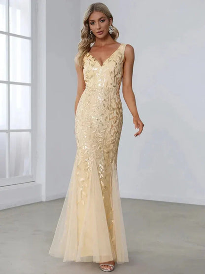 Long and Elegant Party Dress