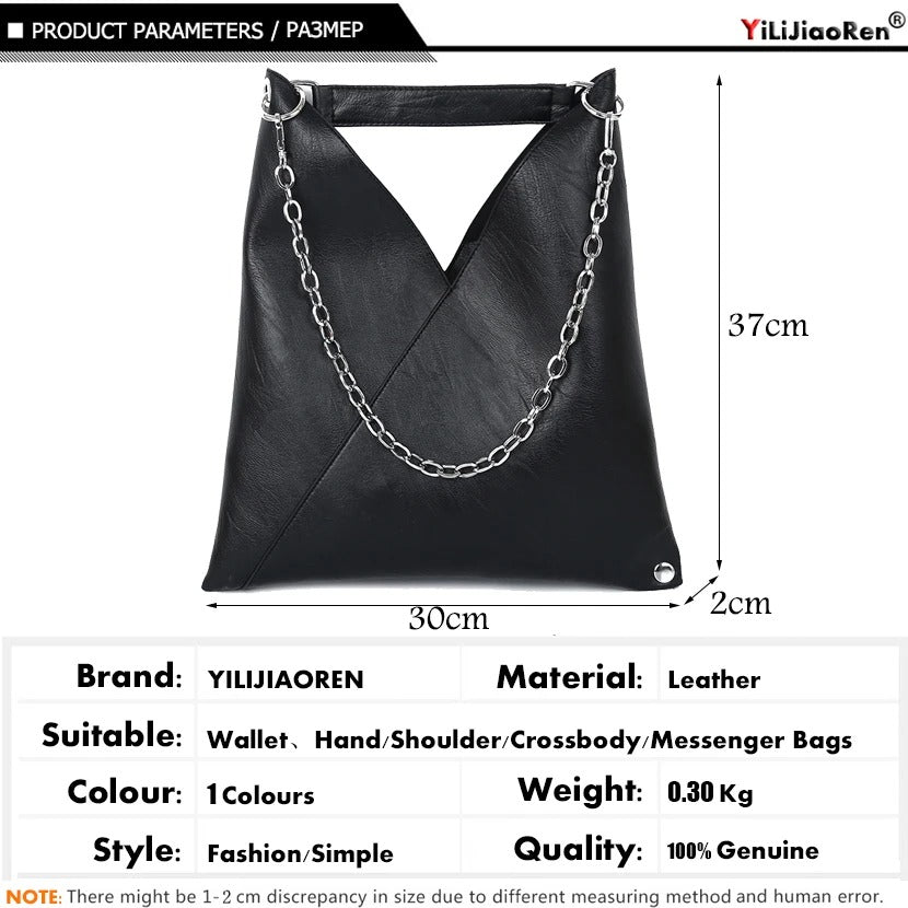 Fashion bag with chain