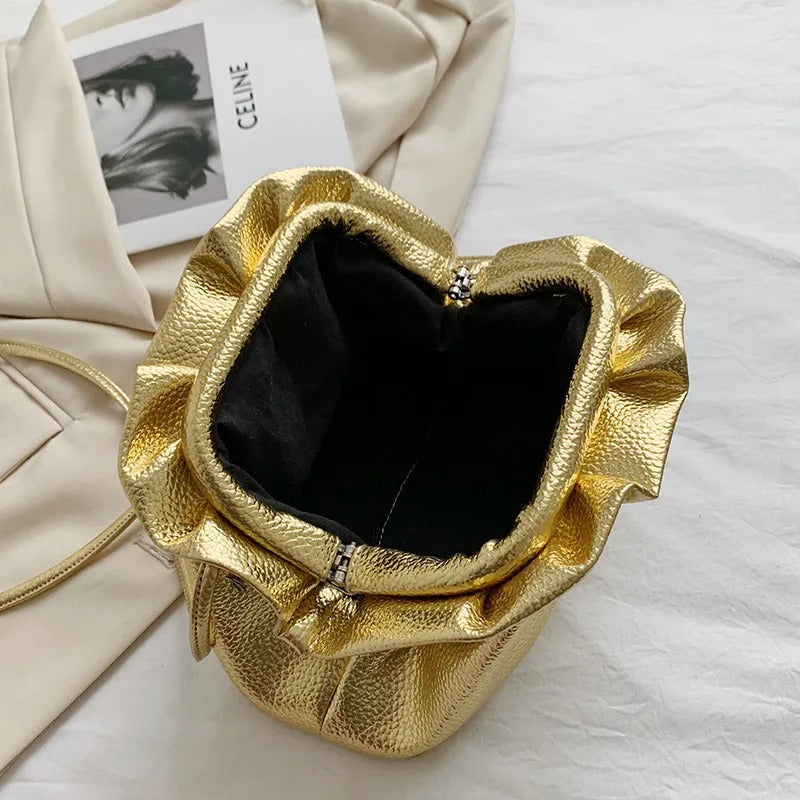 Women's Golden Cloud Bag