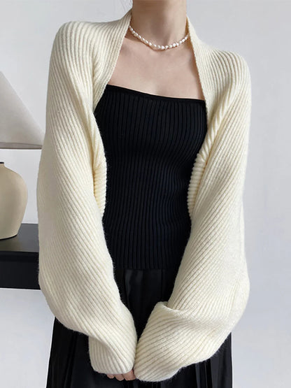 Open-Front Sweater