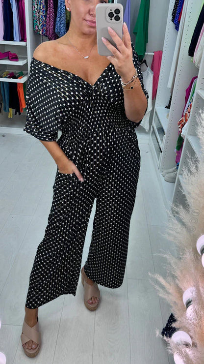 Polka Dot Jumpsuit