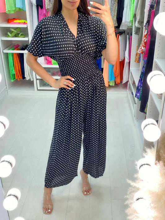 Polka Dot Jumpsuit