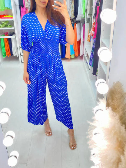 Polka Dot Jumpsuit