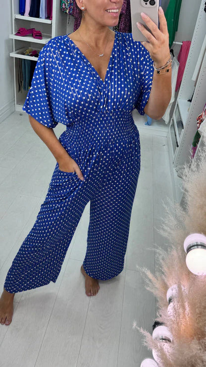 Polka Dot Jumpsuit