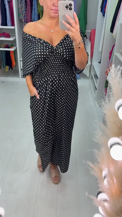 Polka Dot Jumpsuit