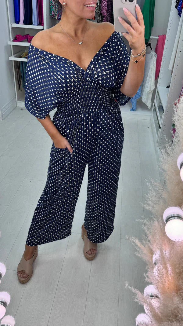 Polka Dot Jumpsuit