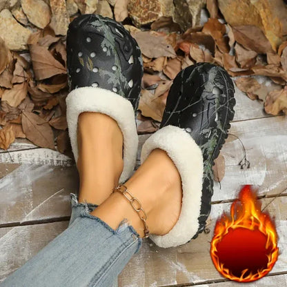 Warm Slippers with Soft Fleece Lining